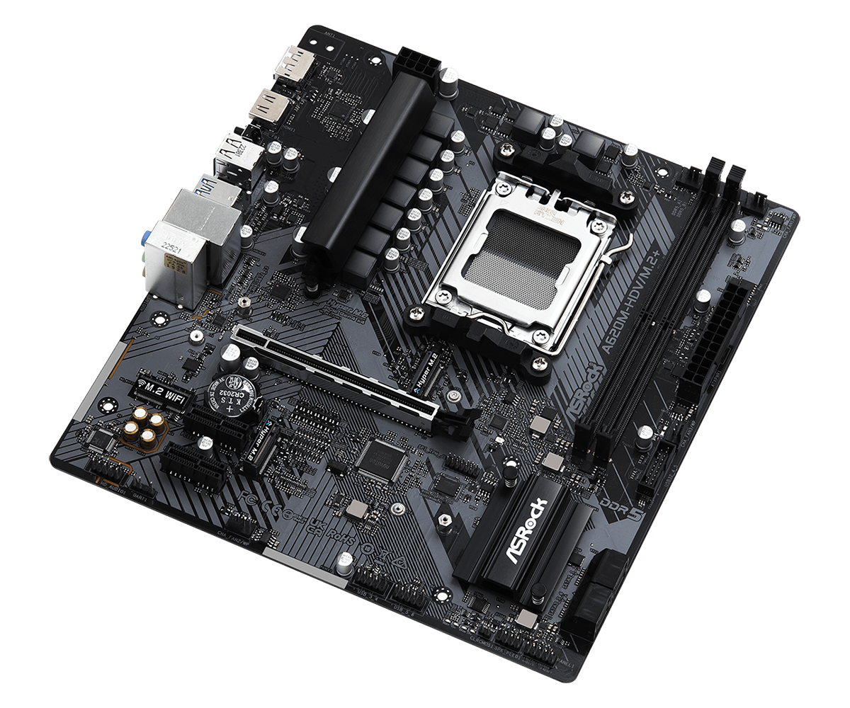 TARJETA MADRE ASROCK A620M-HDV/M.2+ AM5 - Imagen 4
