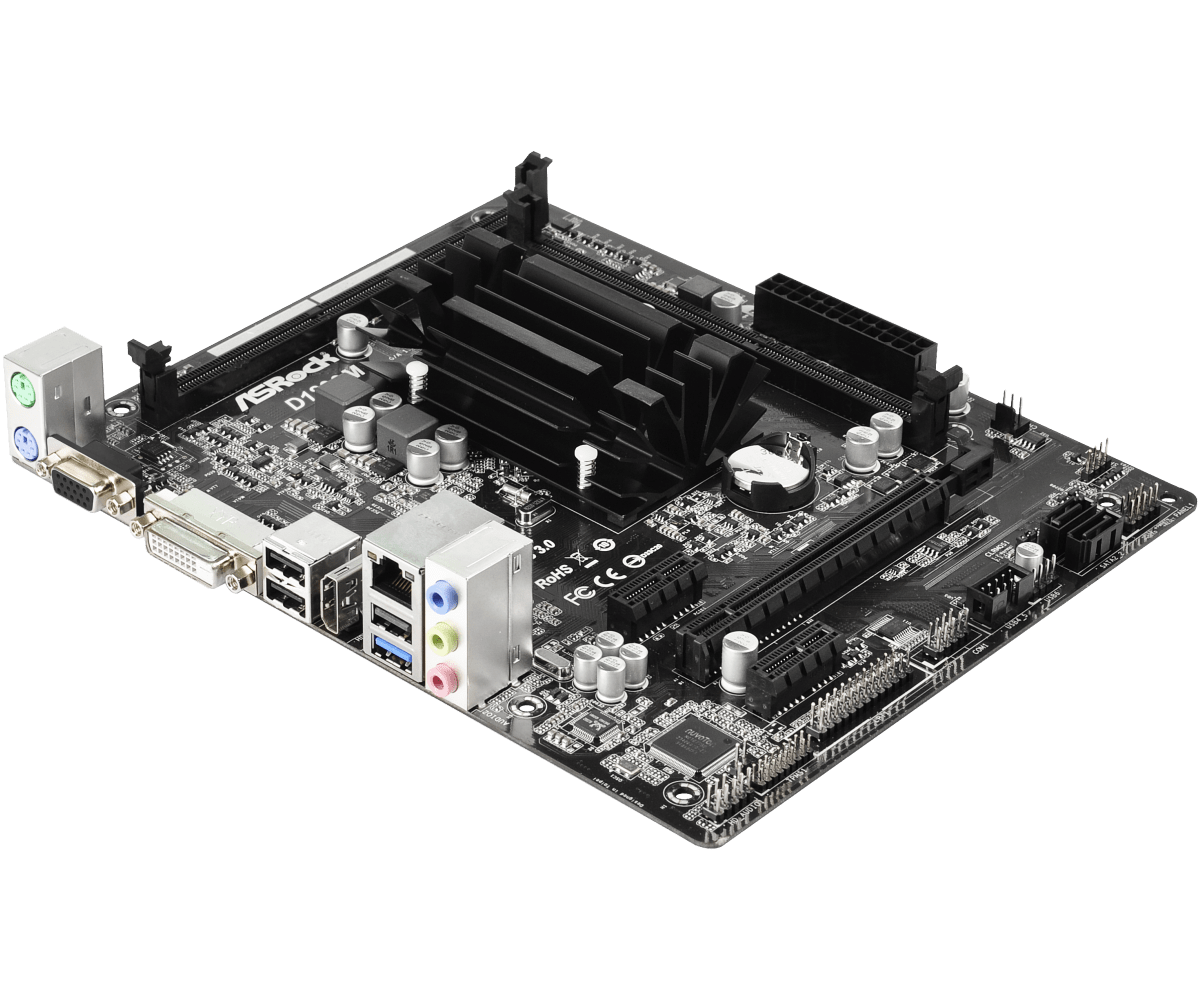 TARJETA MADRE ASROCK D1800M/2CORE CELERO - Imagen 3