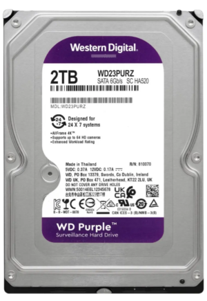 DISCO DURO 2/TB W.D. PURPLE CCTV