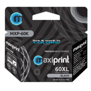 CARTUCHO MAXIPRINT 60XL NEGRO