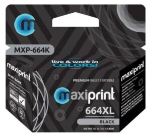 CARTUCHO MAXIPRINT 664XL NEGRO
