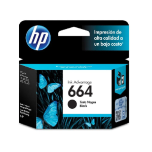 CARTUCHO ORIGINAL 664 NEGRO HP