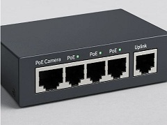SWITCH POE 5P CAMARAS IP