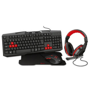 TECLADO COMBO TRUST GXT118ORW 4IN1