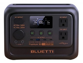 ESTACION DE ENERGIA PORTATIL BLUETTI PREMIUN 30 600W 320 WH