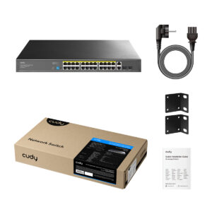 SWITCH CUDY 24PORT GS1026PS2